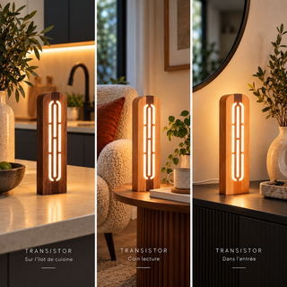 Lampe de table LED Transistor