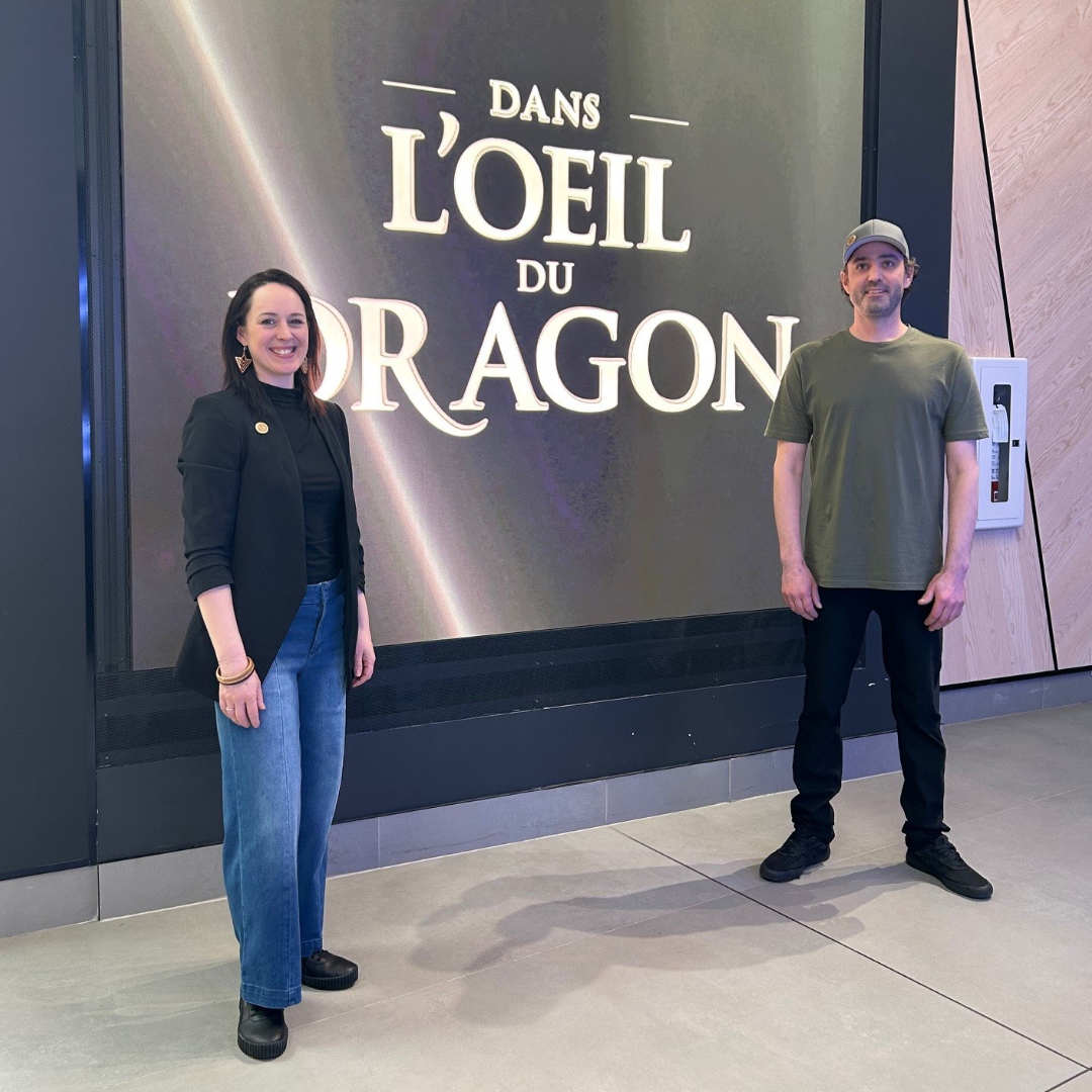 Tranche de bois L’œil du dragon